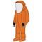 Kappler Zytron 500 Vapor Total Encapsulating Suit, Rear Entry Orange, 4X Z5H553OR--4X - alternate 1